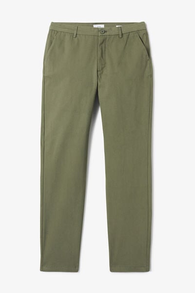 Pantalon straight twill