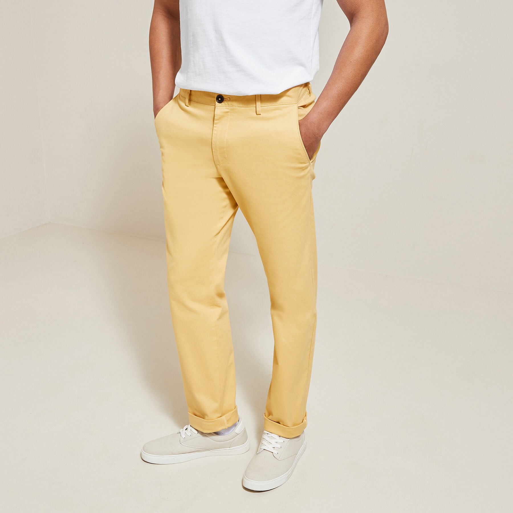 Pantalon jeans Jaune Homme Jules BE