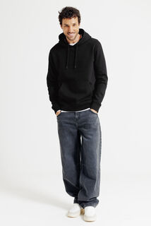 Sweat &agrave; capuche uni