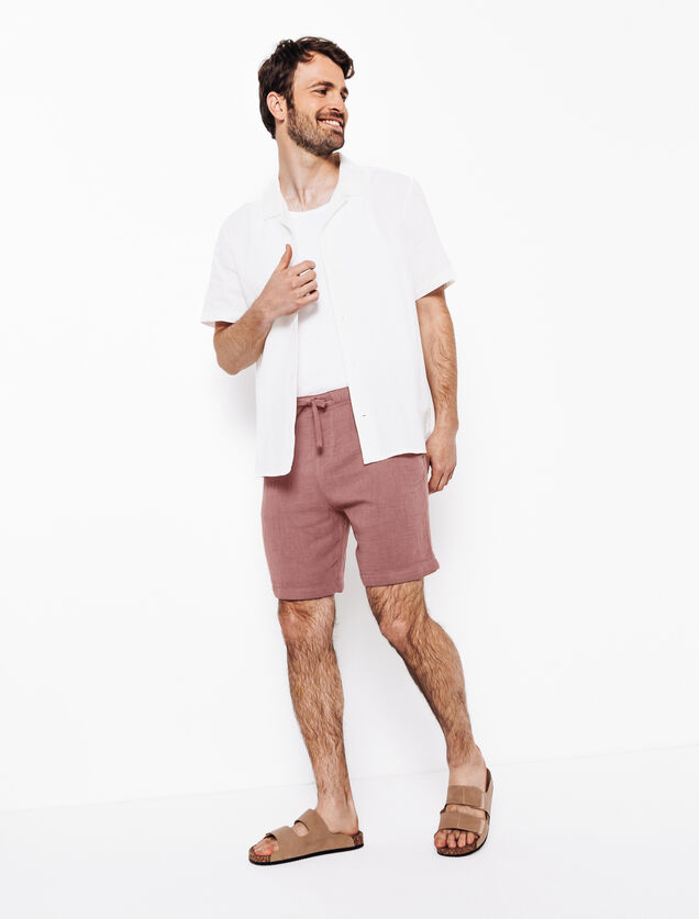 Short en gaze de coton