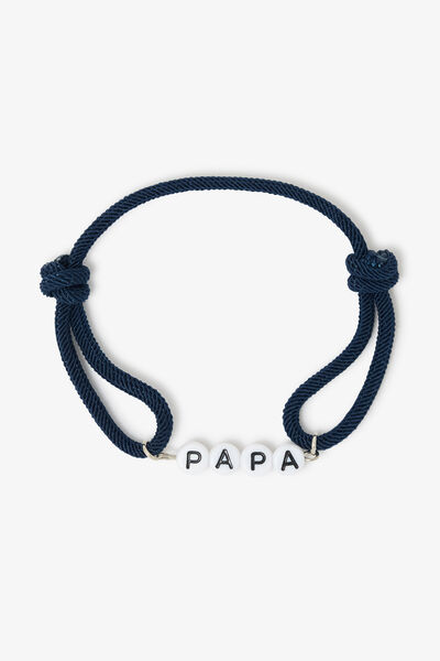 Bracelet corde f&ecirc;te des p&egrave;res