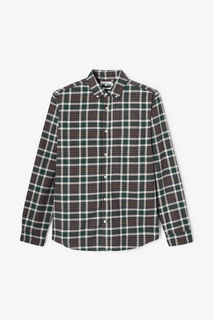 Geruit hemd in flanel