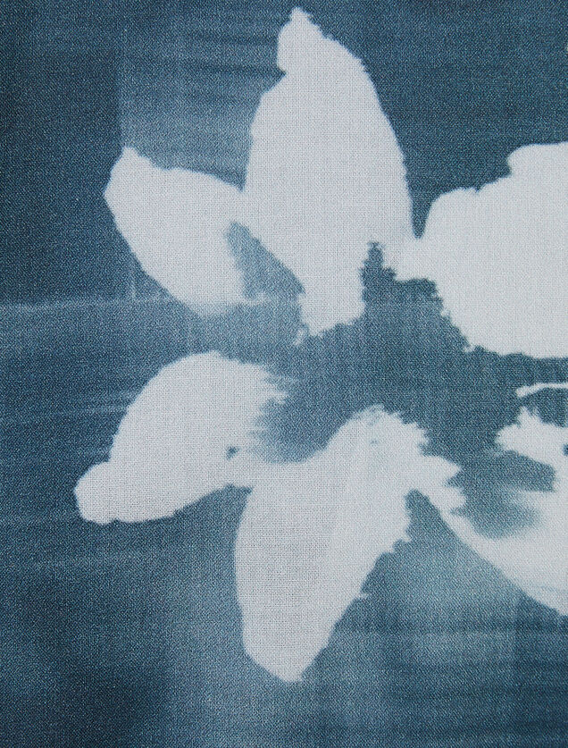 Hawaïhemd met bloemenprint, katoen