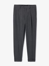 Pantalon de costume confort pied de puce