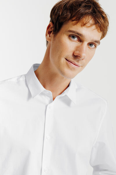 Chemise regular unie