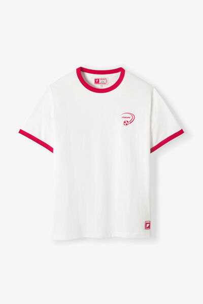 T-shirt met frontprint met L&iquest;&Eacute;quipe licentie