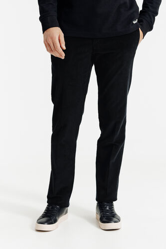 Pantalon chino straight velours