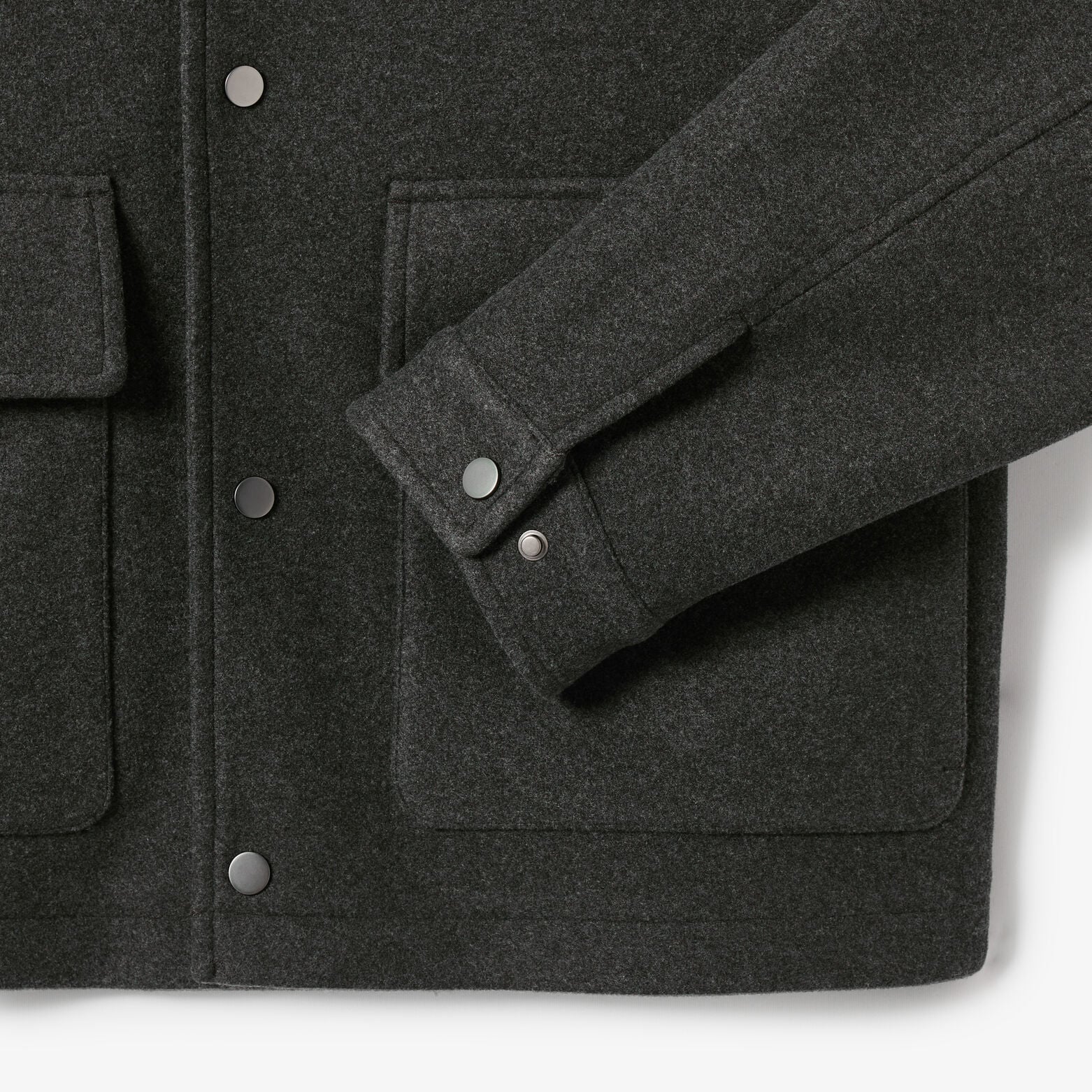 Blouson col chemise pressionn&eacute;