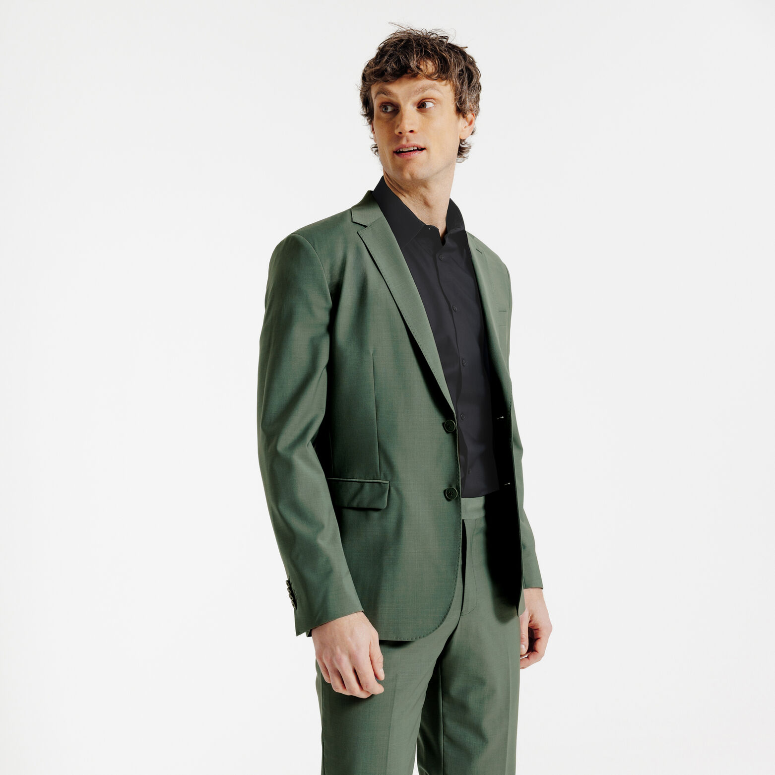 Chemisette en coton sans repassage