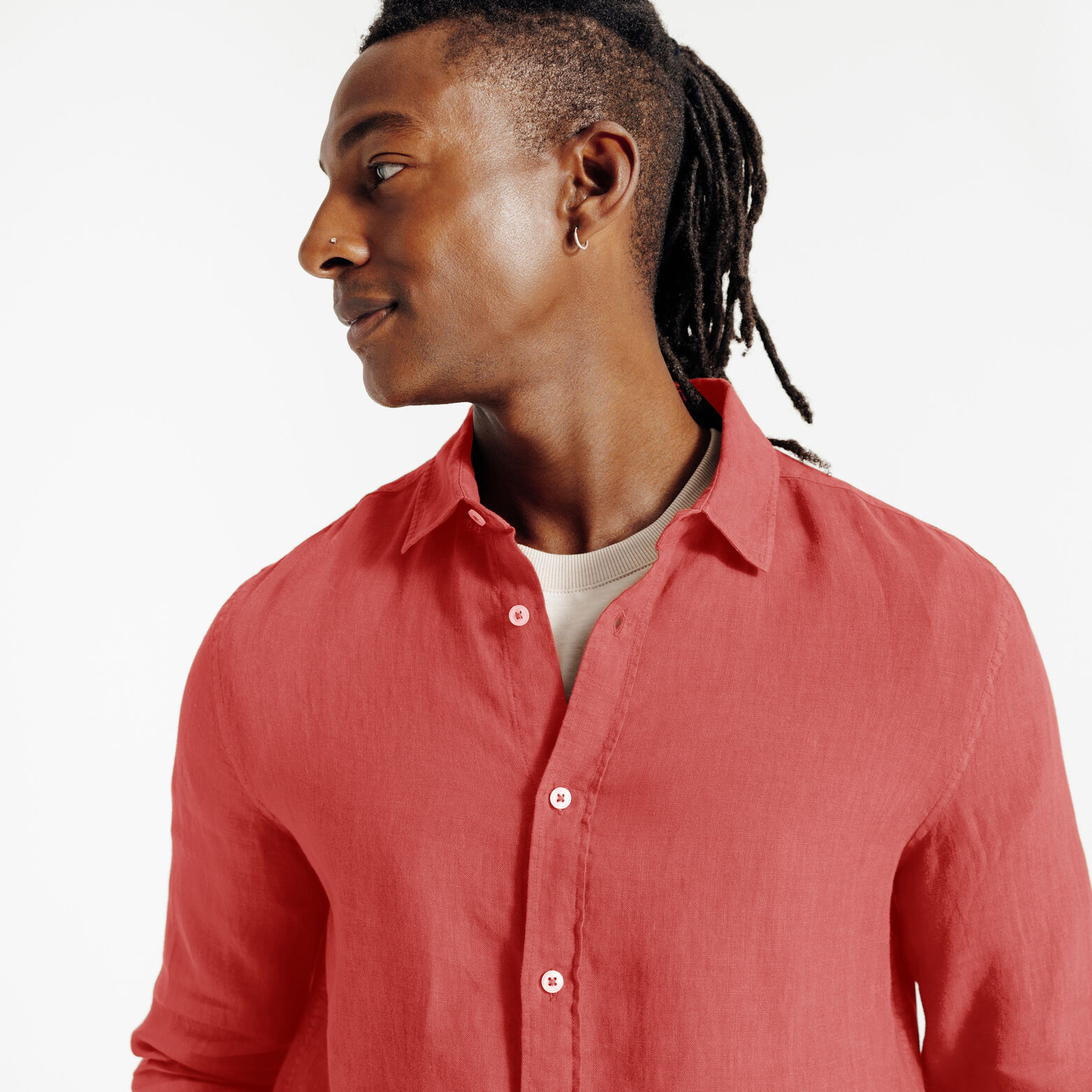 Chemise en lin regular