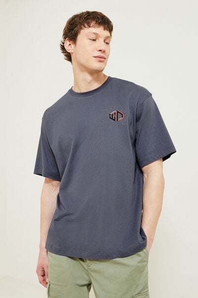 T-Shirt Gris moyen