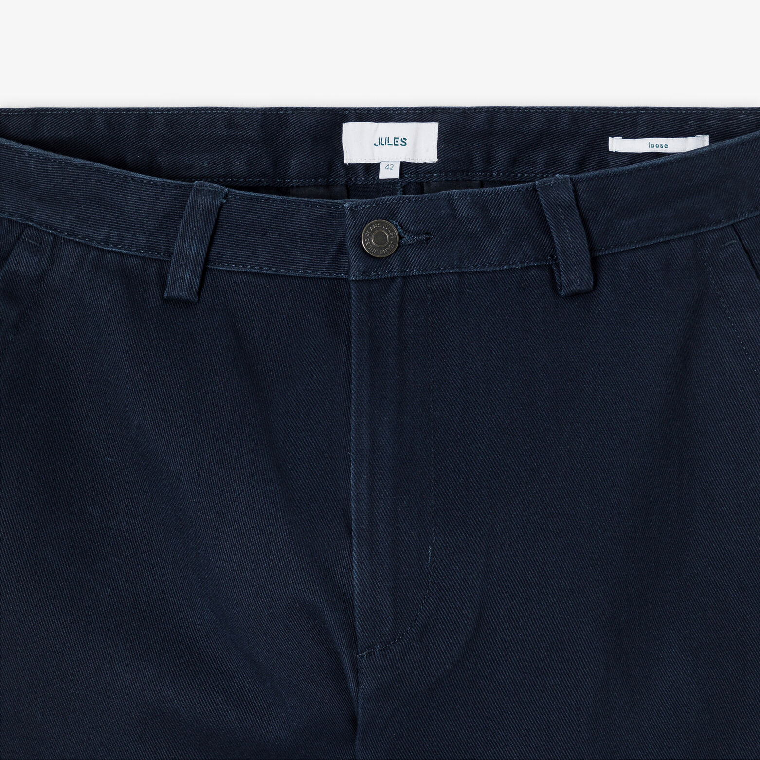 Loose fit chinobroek