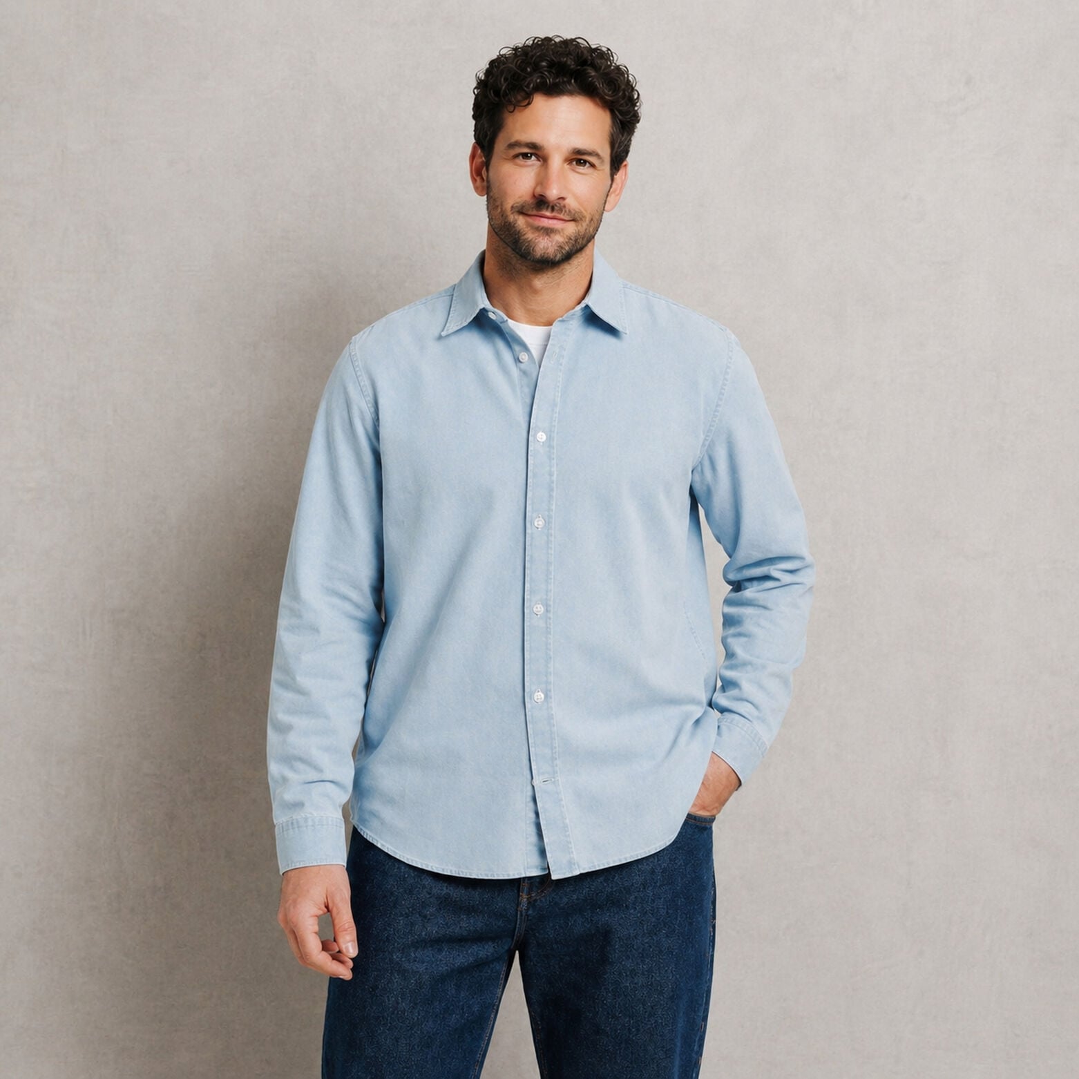 Chemise en jean regular