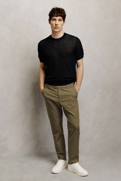 Tapered fit broek