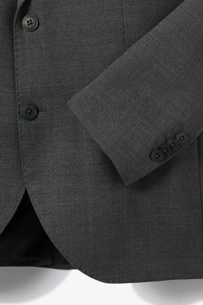 Veste de costume slim bi-stretch unie