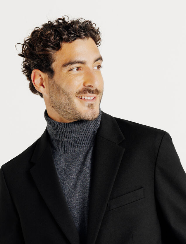 Veste blazer en maille