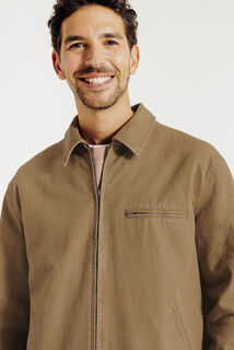 Blouson mi-saison col chemise