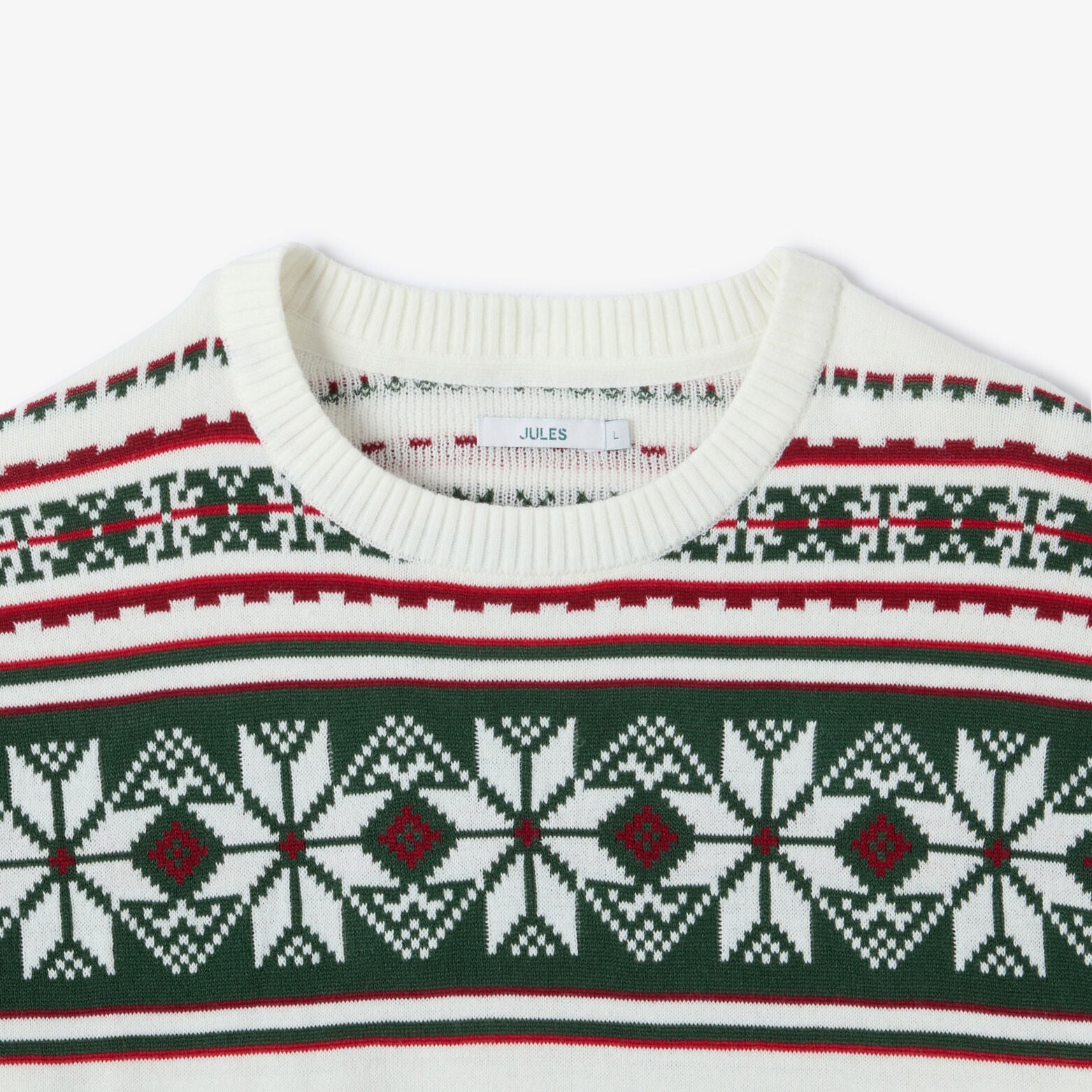 Pull de No&euml;l jacquard