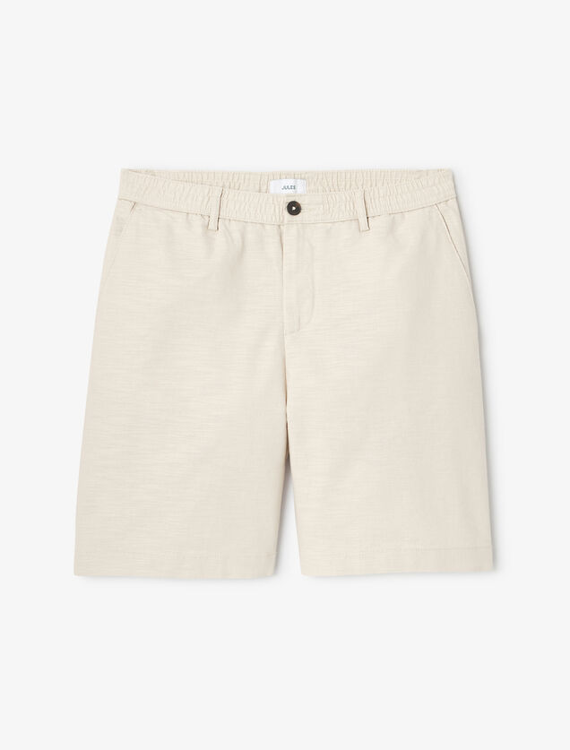 Bermuda en coton lin