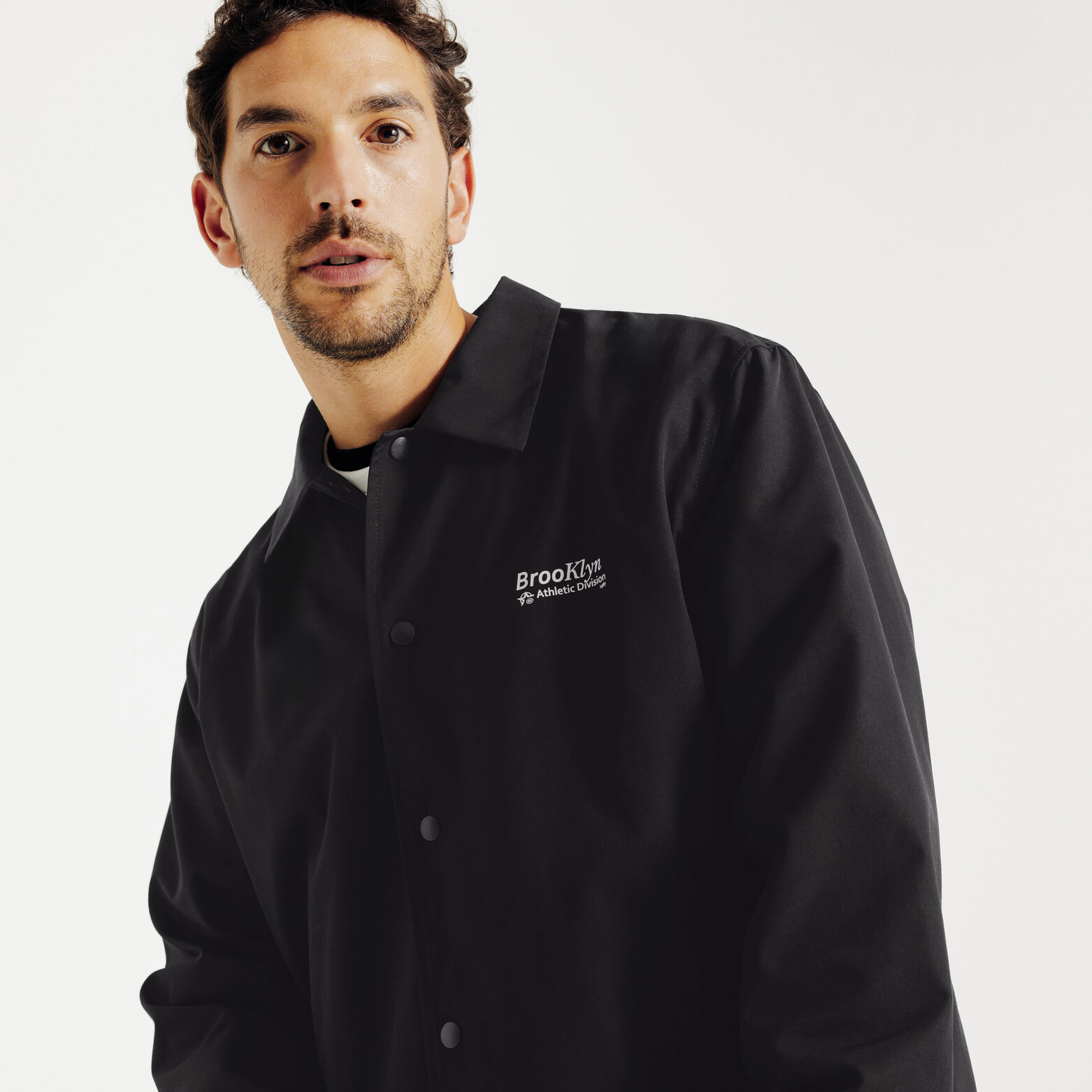 Blouson col chemise pressionné