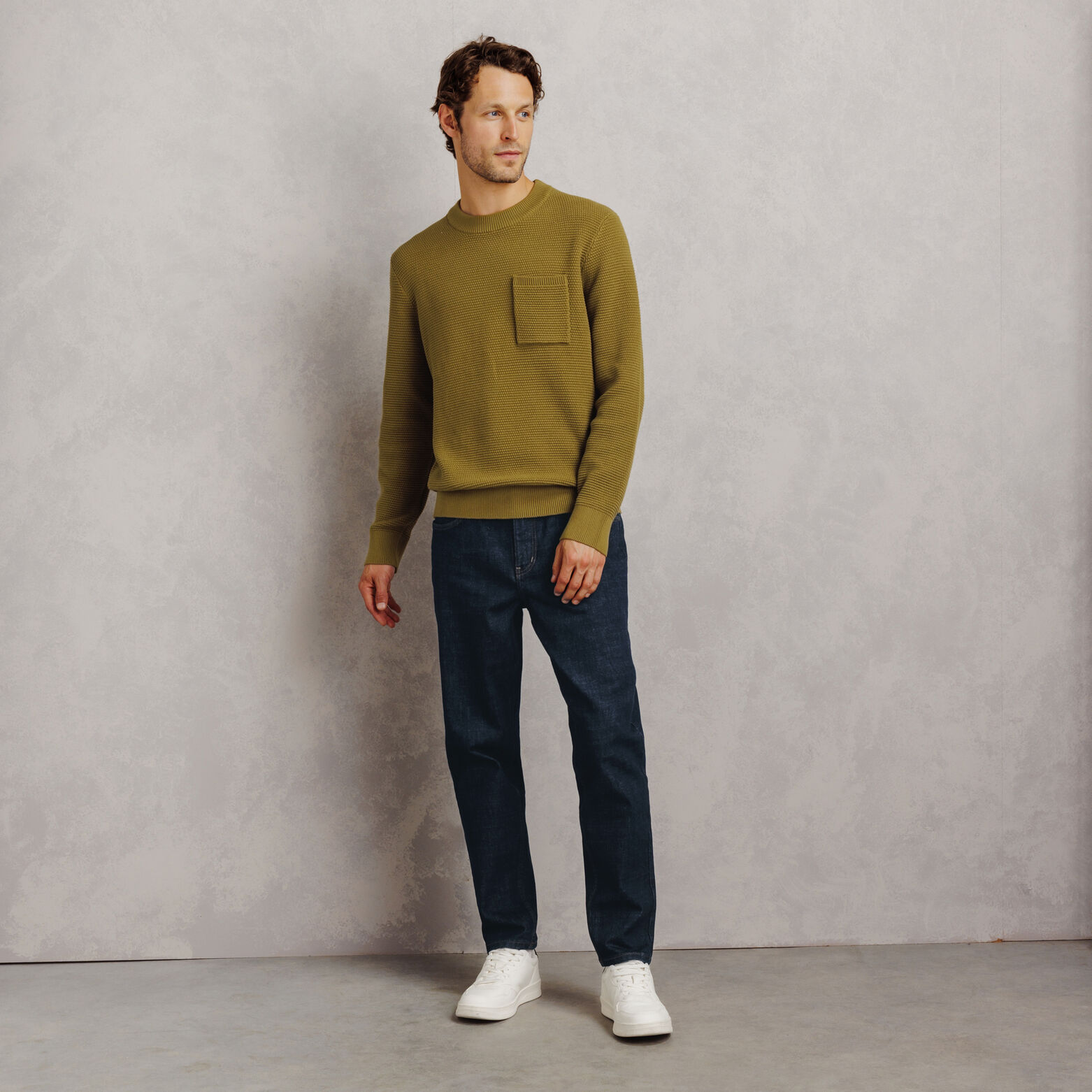 Jean tapered brut