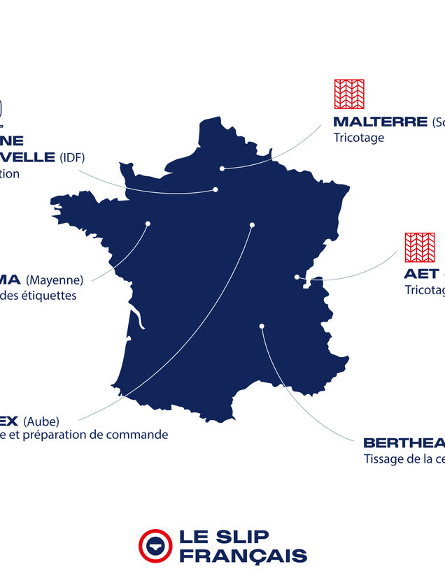 Boxer uni Le Slip Français x Jules