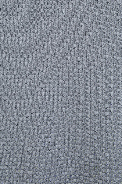 Pull col rond jeux de points fantaisie