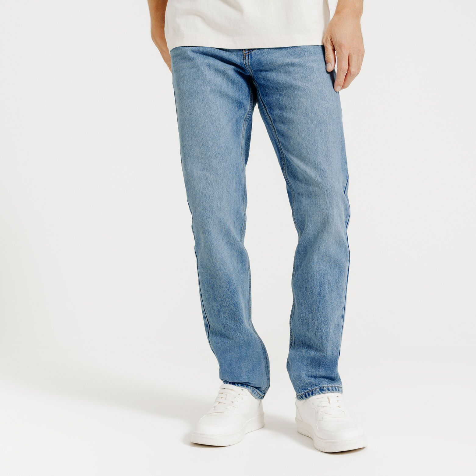 Jean straight 3 longueurs