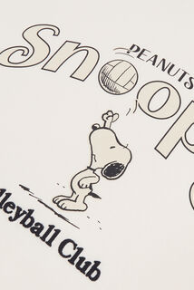 Tee shirt imprimé Volleyball Club licence Peanuts