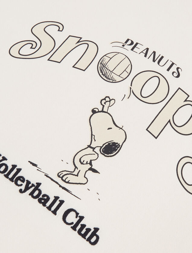 Tee shirt imprimé Volleyball Club licence Peanuts
