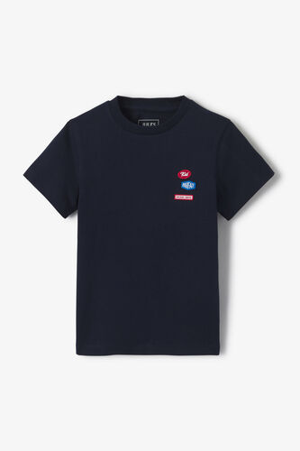 Kinder t-shirt kerstborduursel