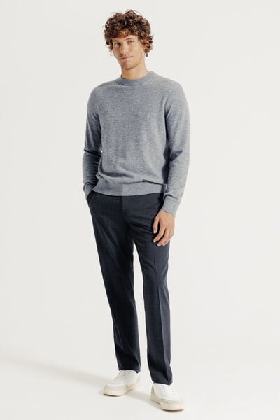 Pantalon de costume confort à carreaux