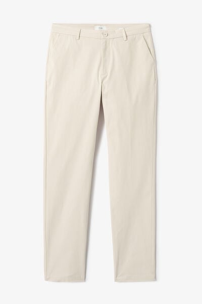 Pantalon straight twill