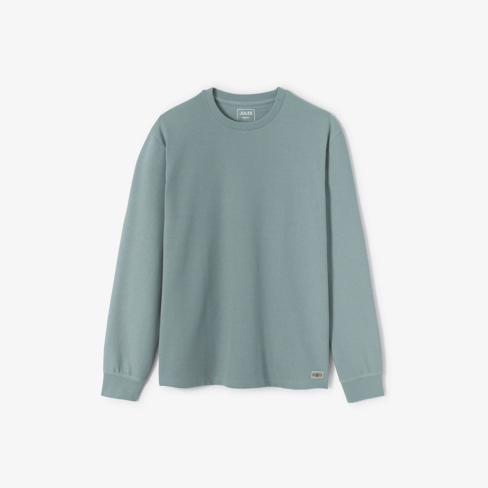 Tee shirt manches longues matière reliéfée