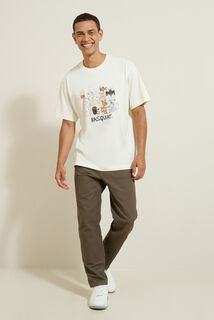 Tee shirt licence Basquiat