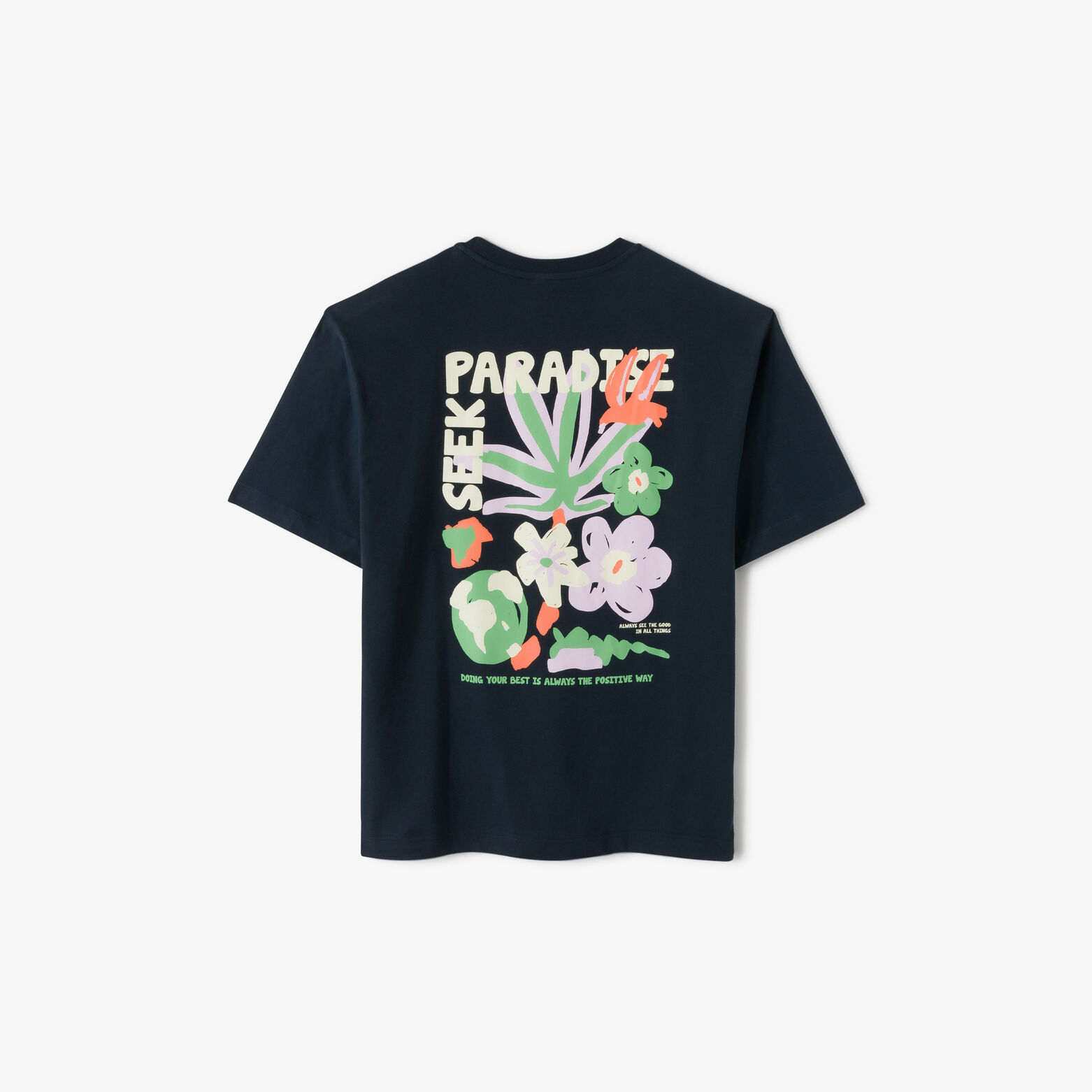 Tee shirt imprim&eacute; devant et dos