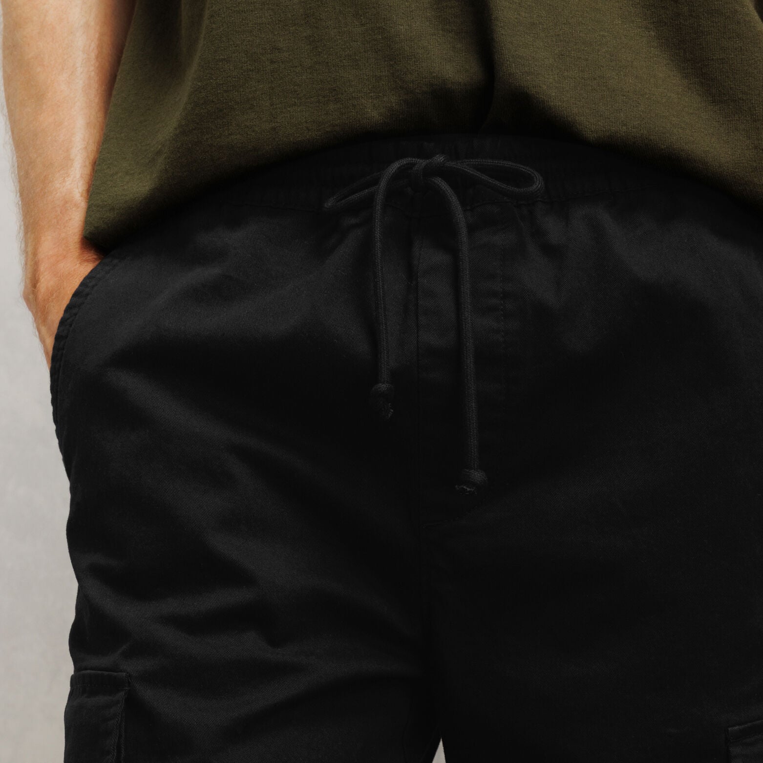 Pantalon cargo uni