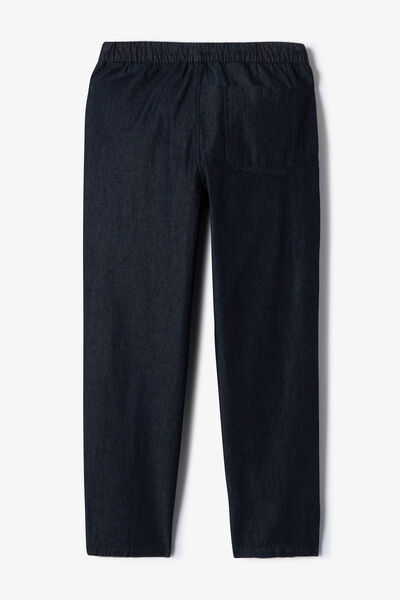 Jean loose taille &eacute;lastiqu&eacute;e
