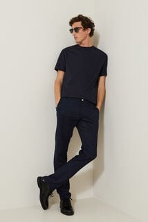 Pantalon en lin droit