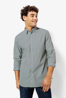 Chemise en coton rayée