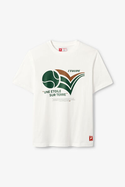 Tee shirt imprim&eacute; dos licence l'&Eacute;quipe