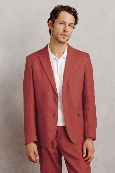 Veste de costume 100% lin confort