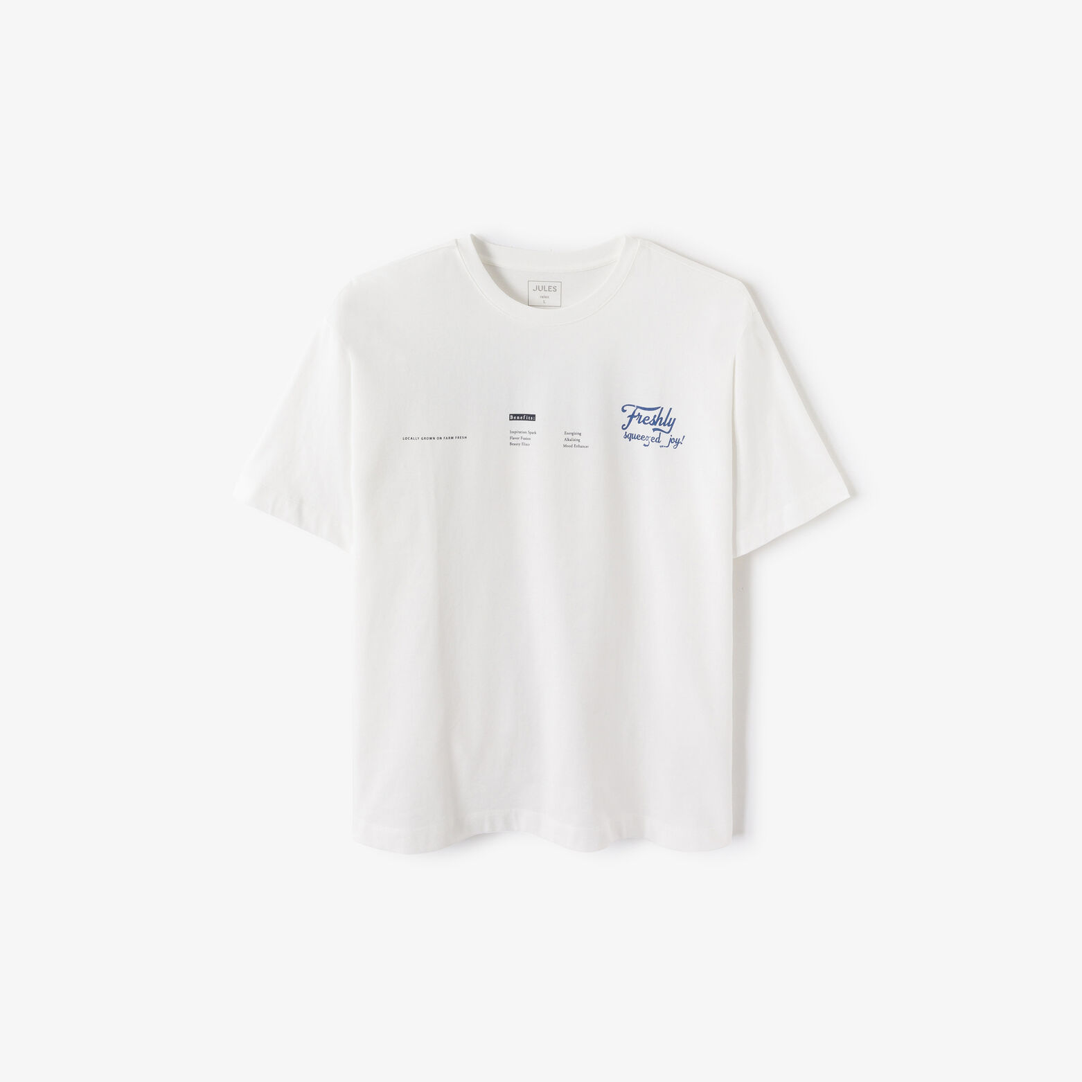 Tee shirt imprimé devant et dos citron