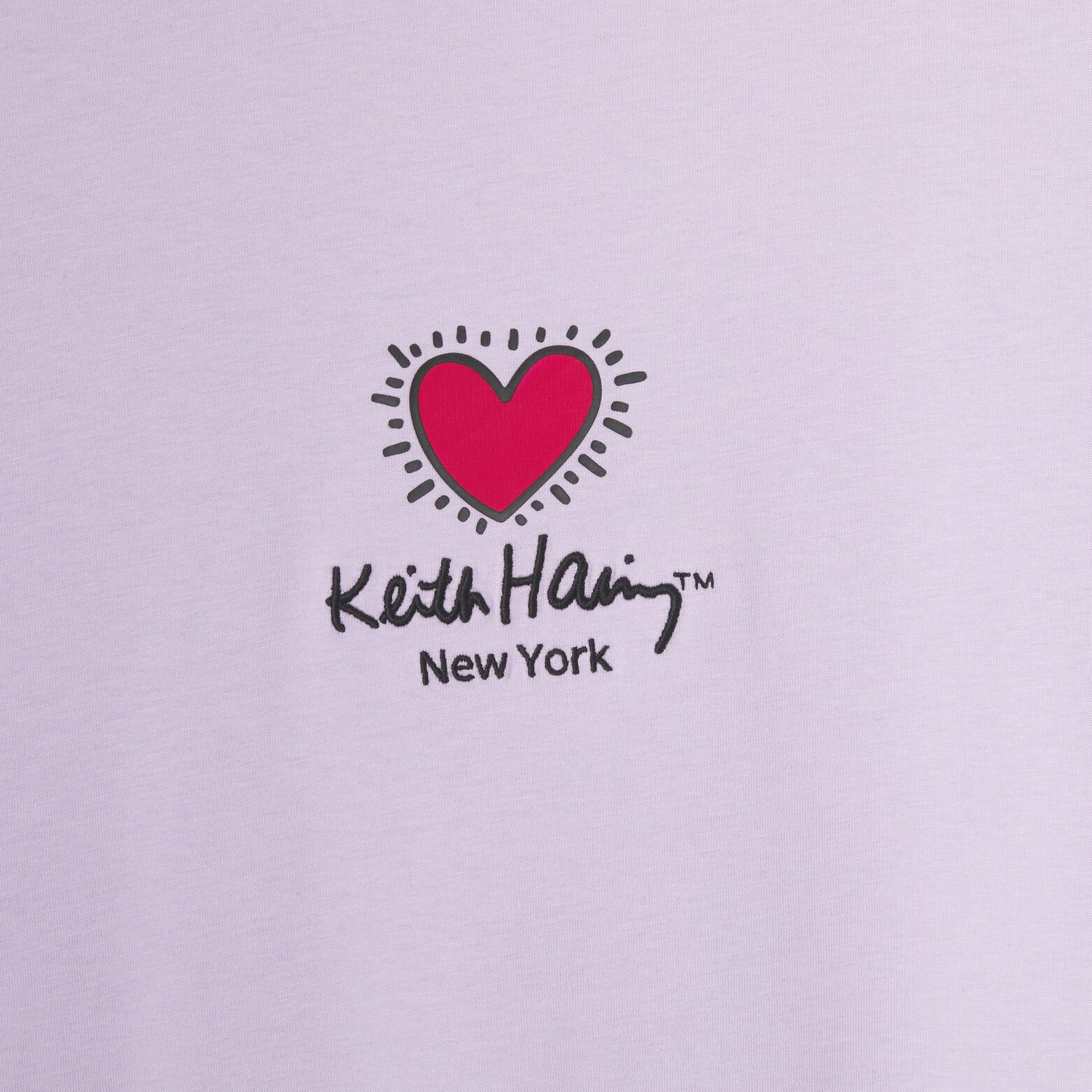 Tee shirt imprim&eacute; devant dos licence Keith Haring