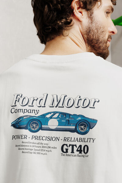 Tee shirt imprim&eacute; devant dos licence Ford GT40