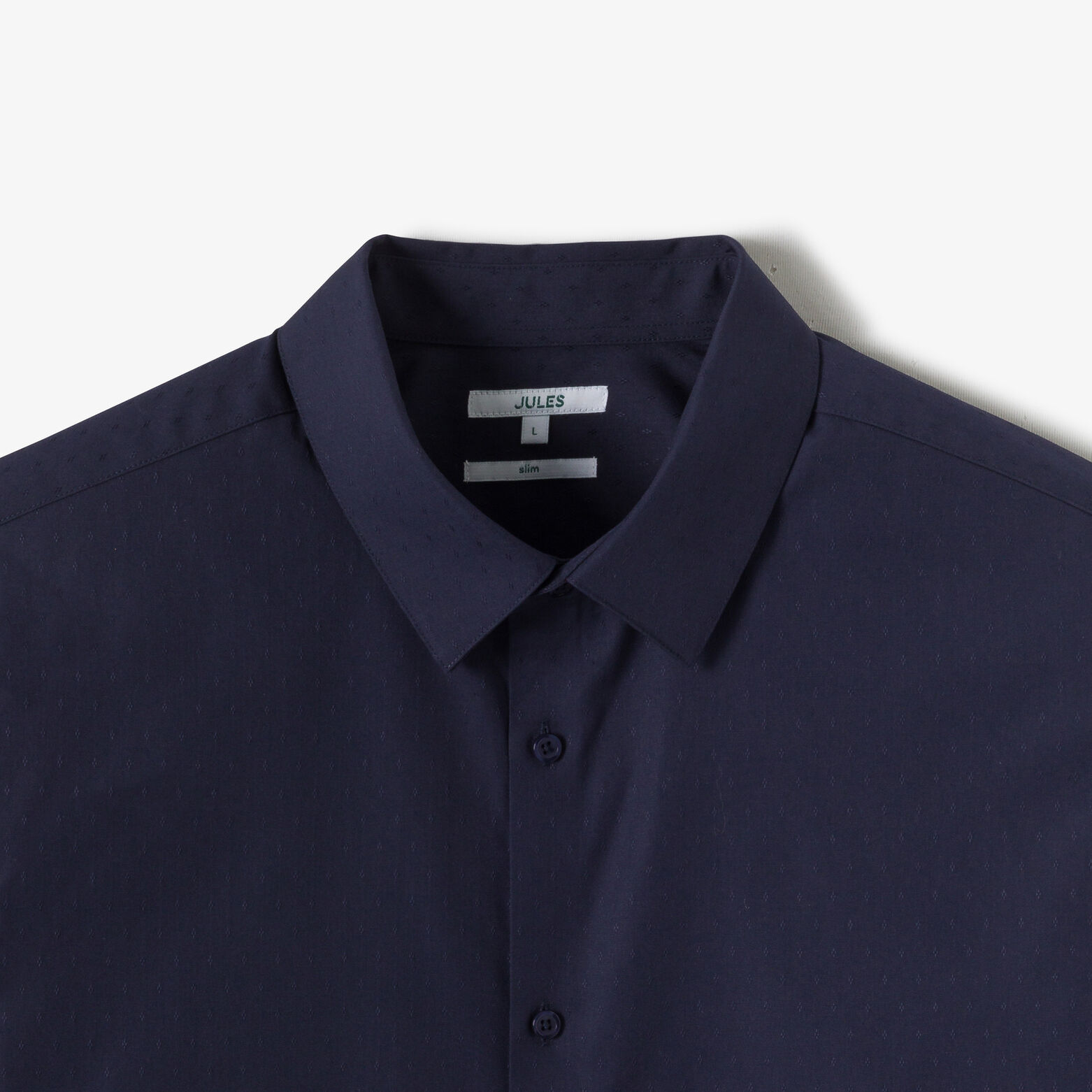 Chemise repassage facile slim coton