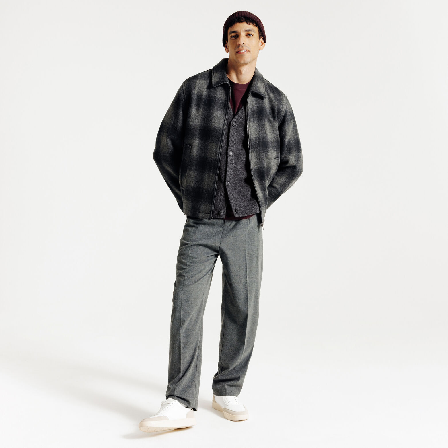 Gilet cardigan mousseux