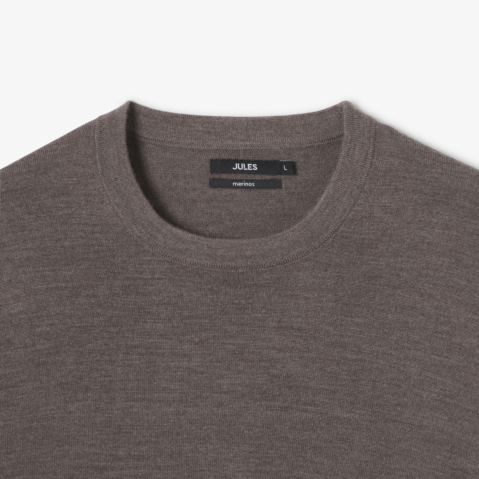 Pull col rond mérinos