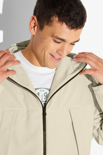Softshell jack met kap