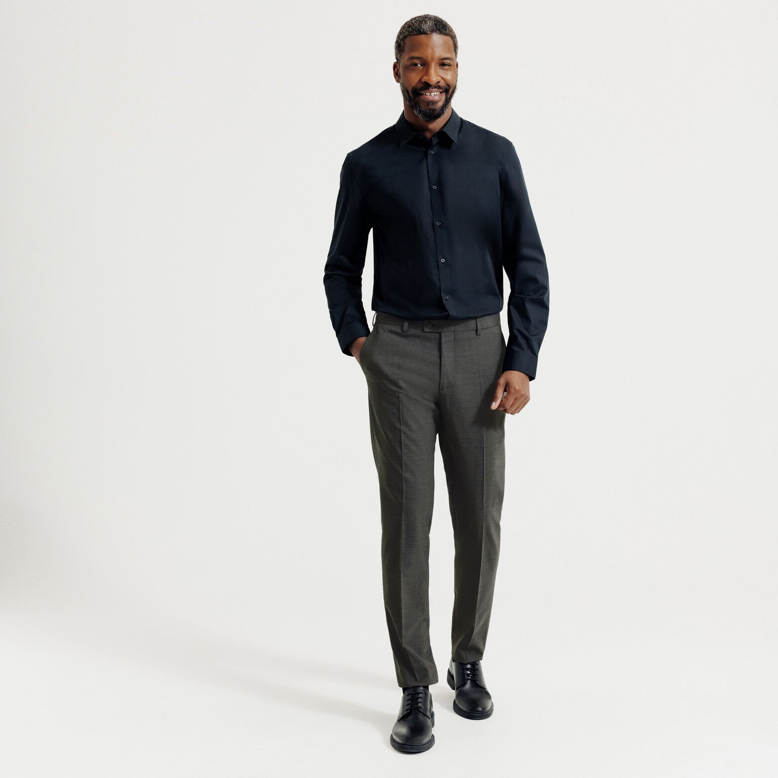 Pantalon de costume slim bi-stretch